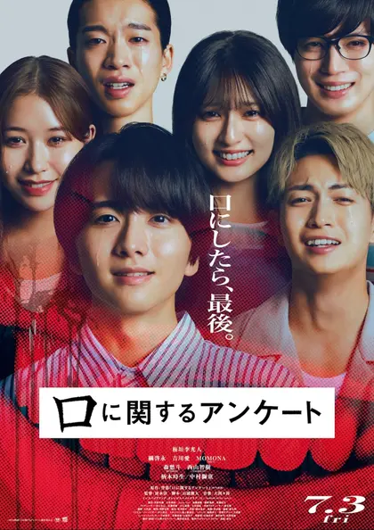 口に関するアンケート ポスター