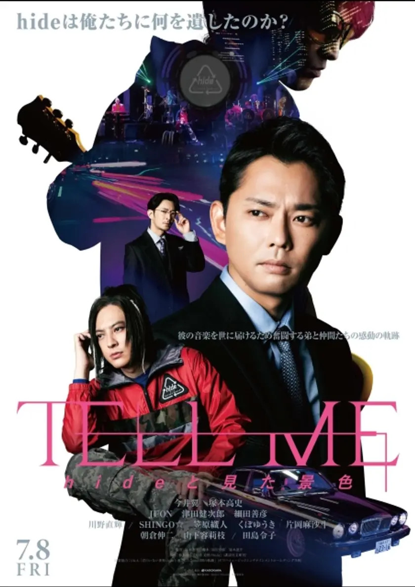 TELL ME ～hideと見た景色～ ポスター