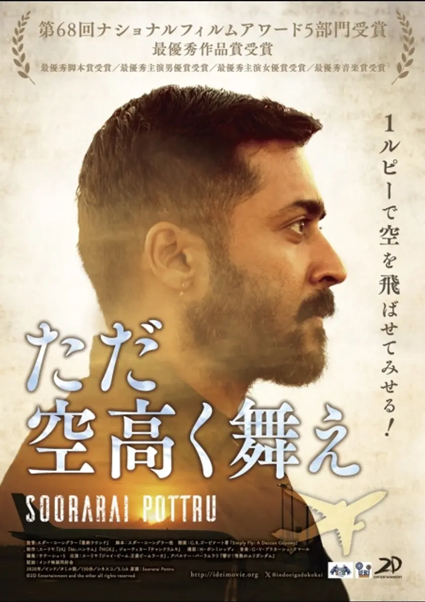 ただ空高く舞え ポスター