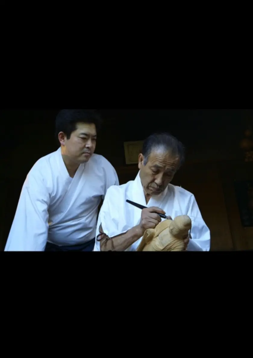 カービング・ザ・ディバイン 仏師 ポスター