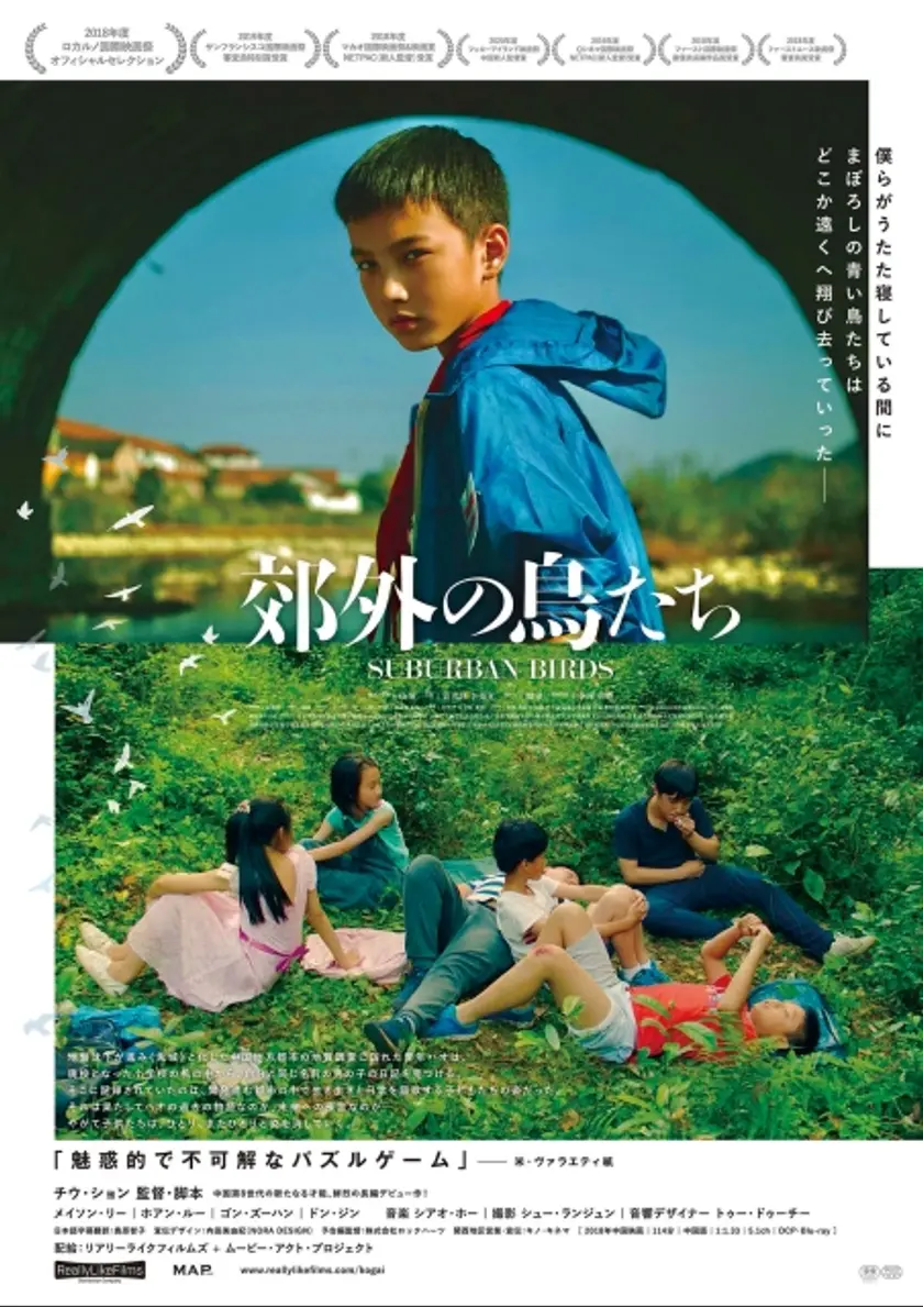 郊外の鳥たち ポスター