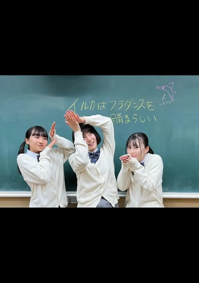 イルカはフラダンスを踊るらしい ポスター