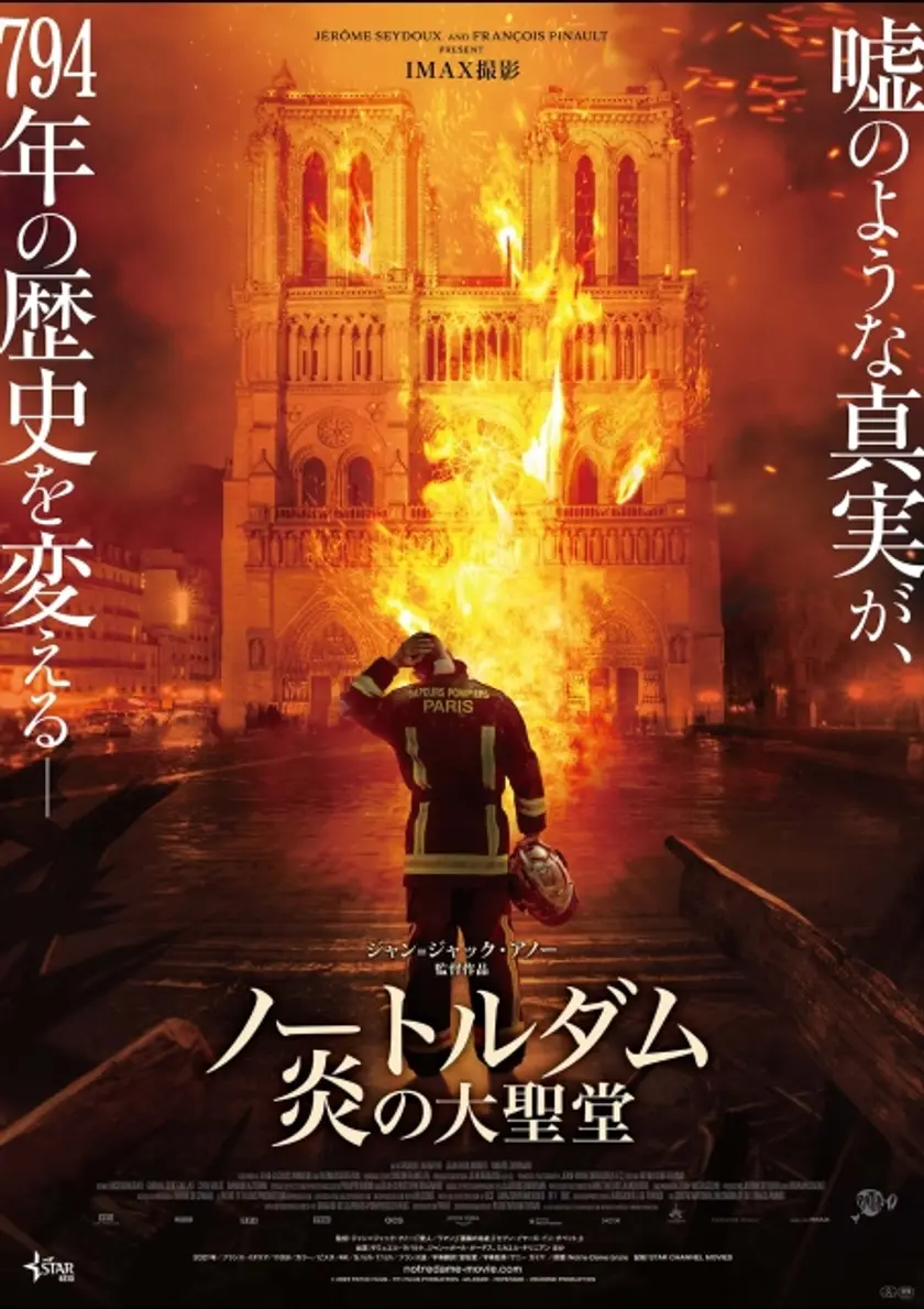 ノートルダム 炎の大聖堂 ポスター
