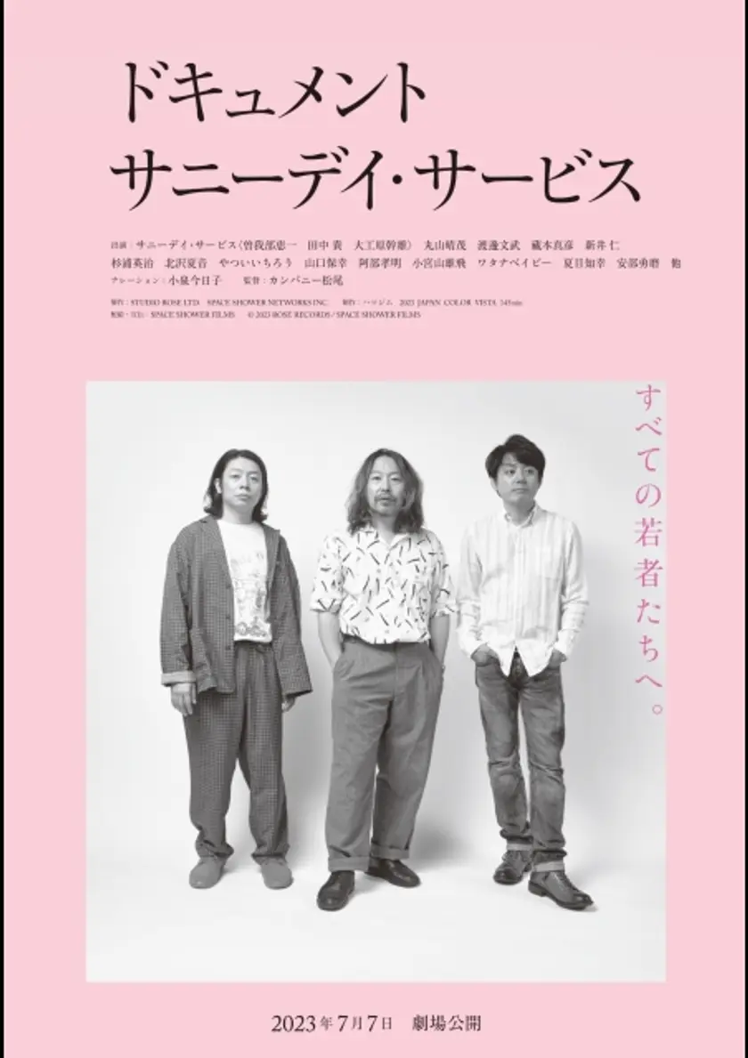 ドキュメント サニーデイ・サービス ポスター