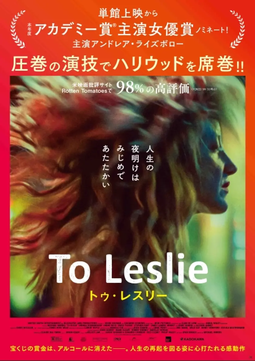 To Leslie トゥ･レスリー ポスター