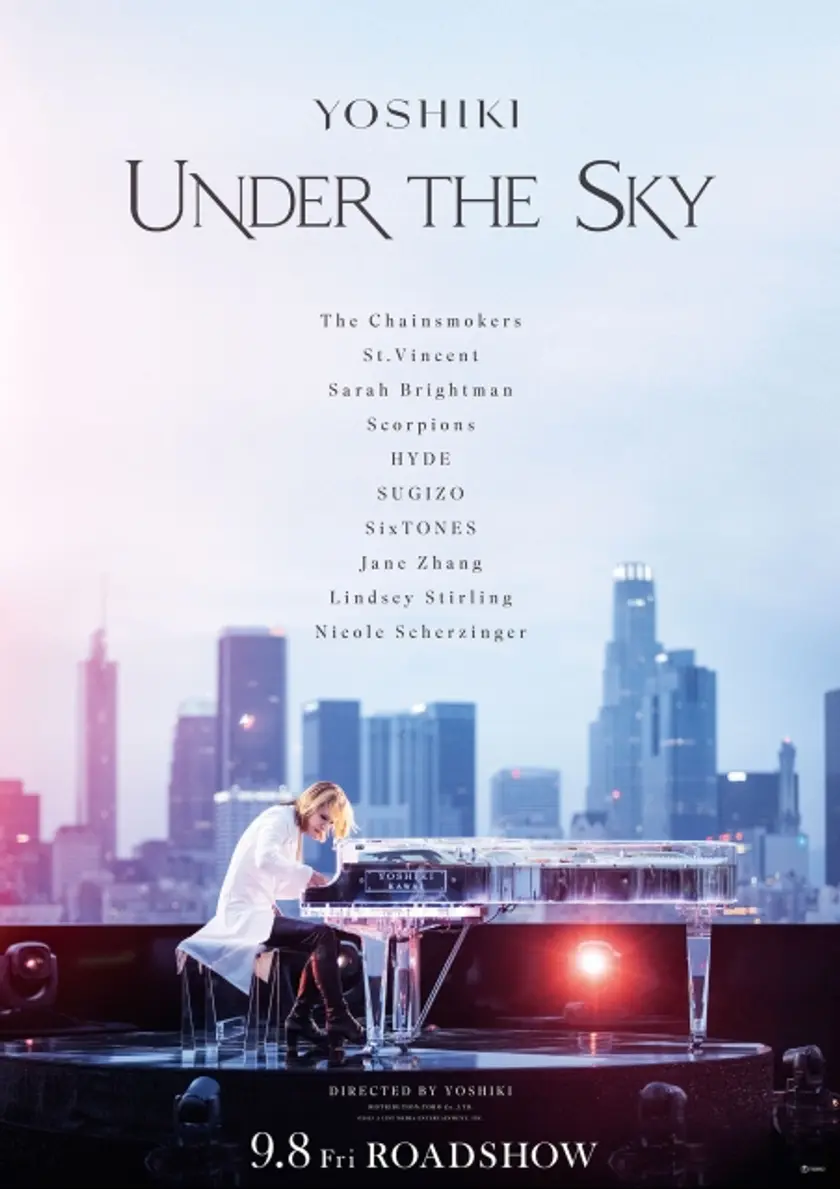 YOSHIKI：UNDER THE SKY ポスター