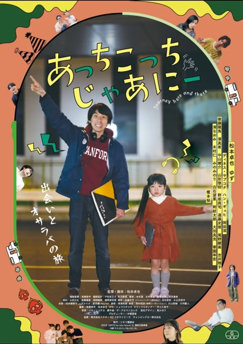あっちこっち じゃあにー ポスター
