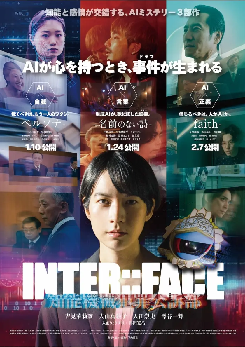 INTER::FACE 知能機械犯罪公訴部 01 ペルソナ ポスター