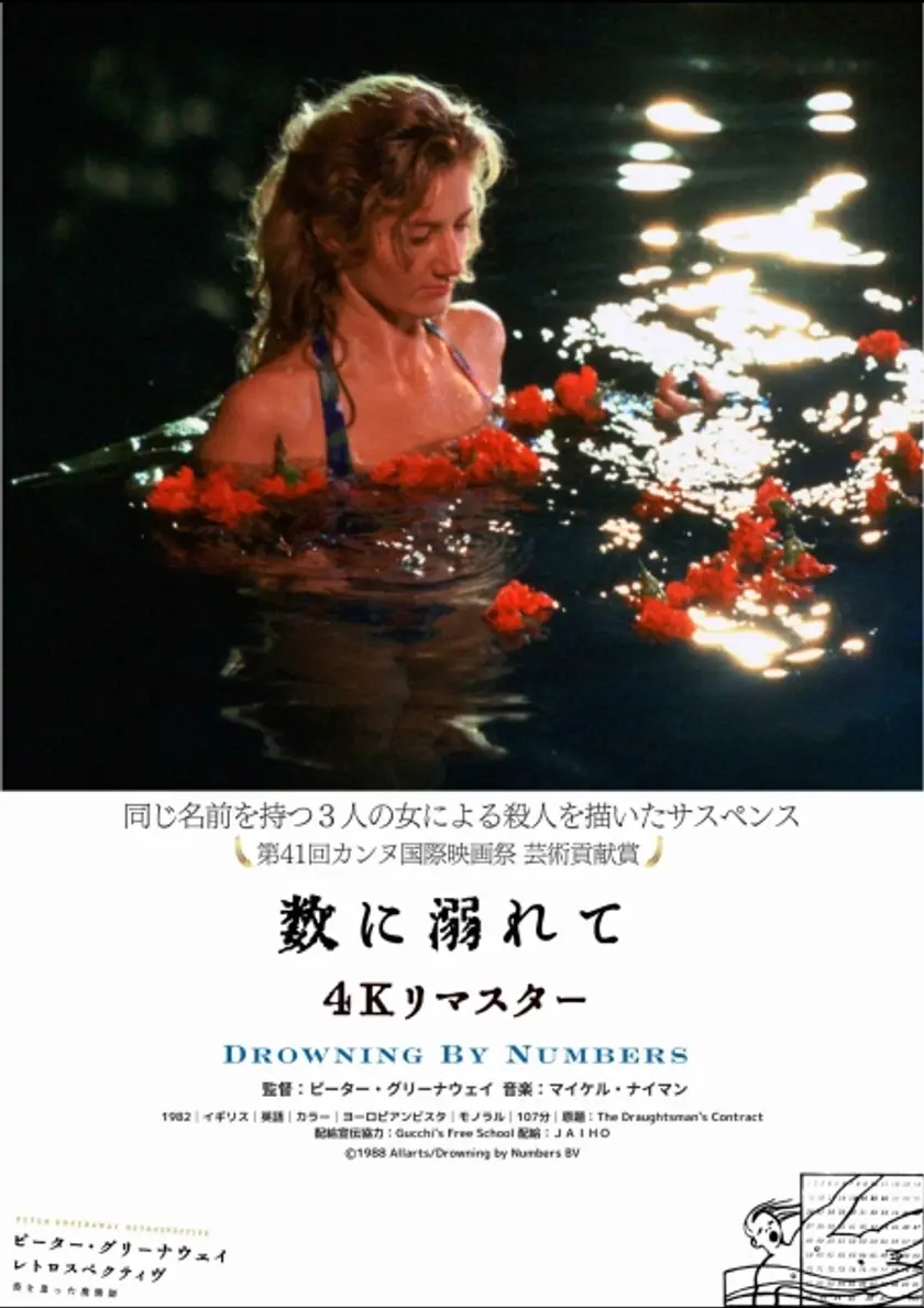 数に溺れて 4Kリマスター ポスター