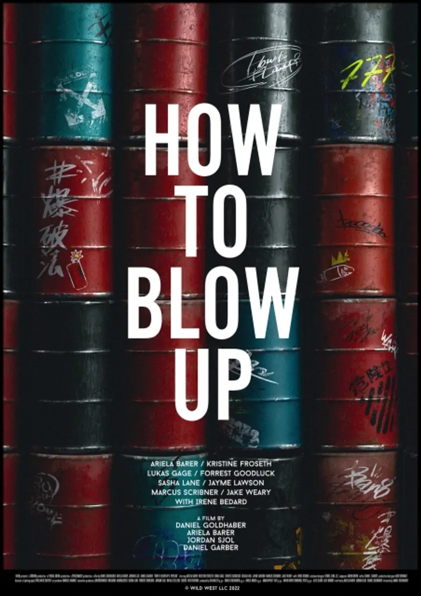 HOW TO BLOW UP ポスター
