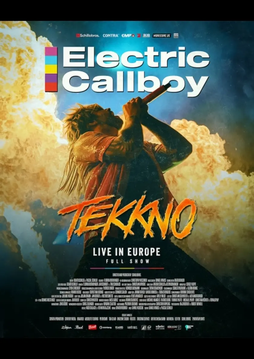 エレクトリック・コールボーイ：TEKKNO-Live in Europe ポスター