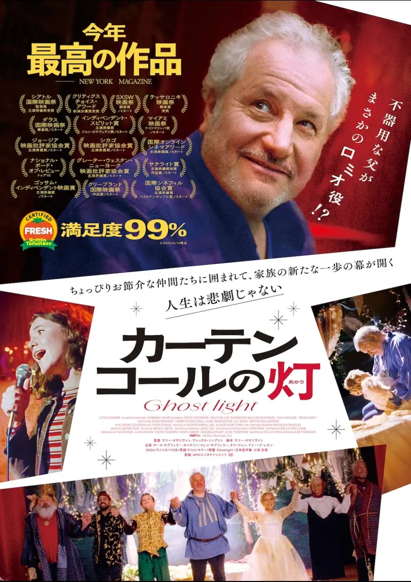カーテンコールの灯 ポスター