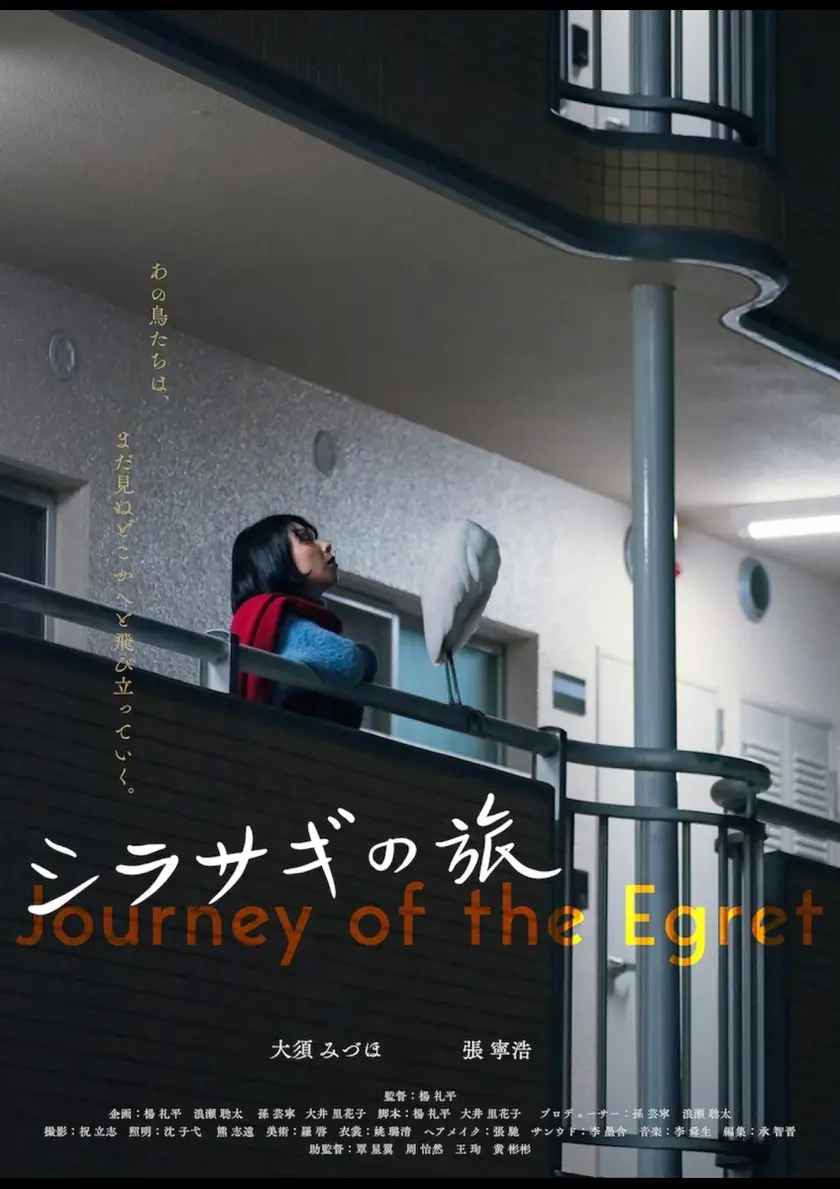 シラサギの旅 ポスター
