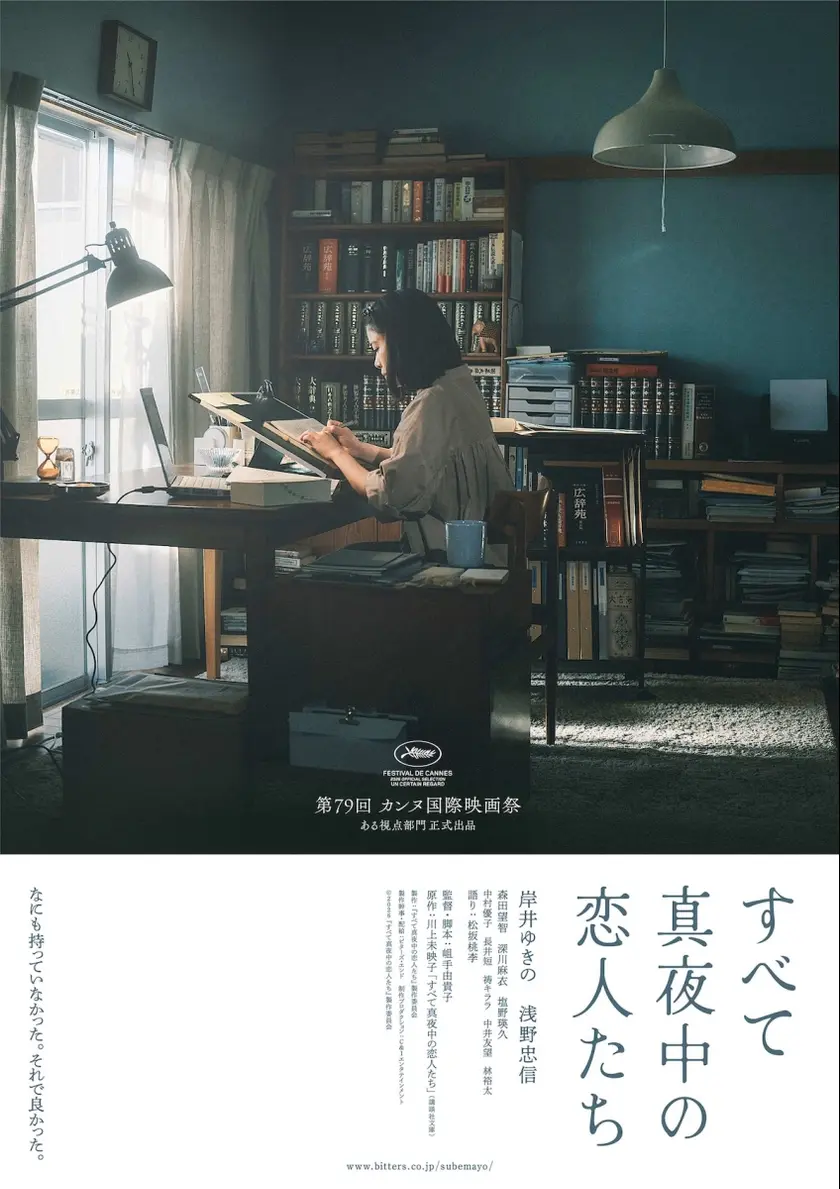 すべて真夜中の恋人たち ポスター