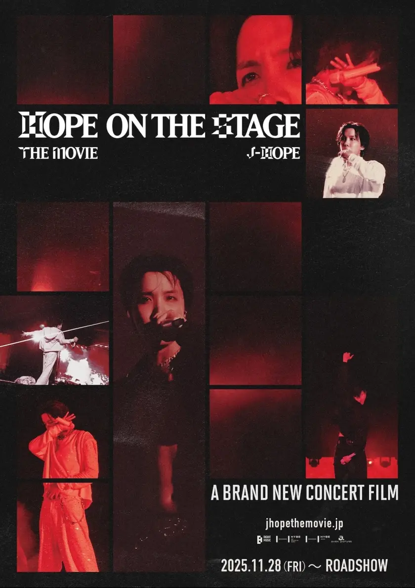 j-hope Tour 'HOPE ON THE STAGE' THE MOVIE ポスター