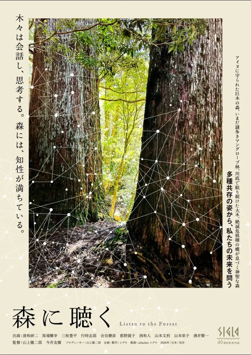 森に聴く Listen to the Forest ポスター