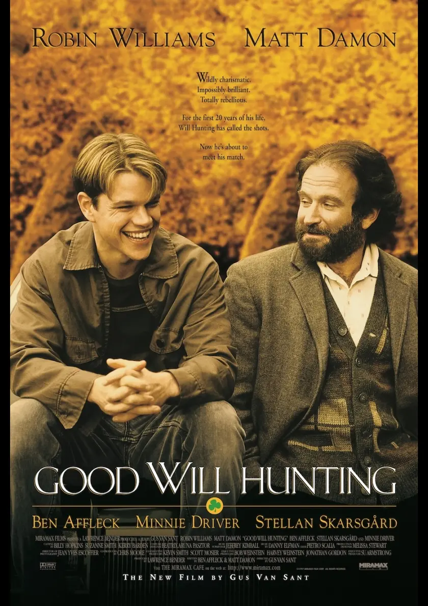 グッド・ウィル・ハンティング　旅立ち ポスター