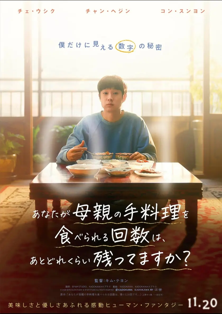 あなたが母親の手料理を食べられる回数は、あとどれくらい残ってますか？ ポスター