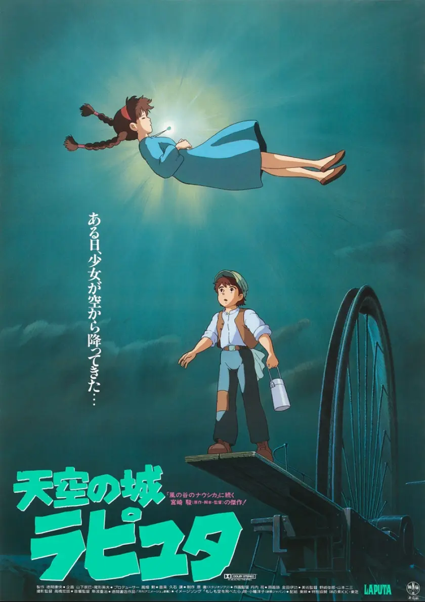 天空の城ラピュタ ポスター