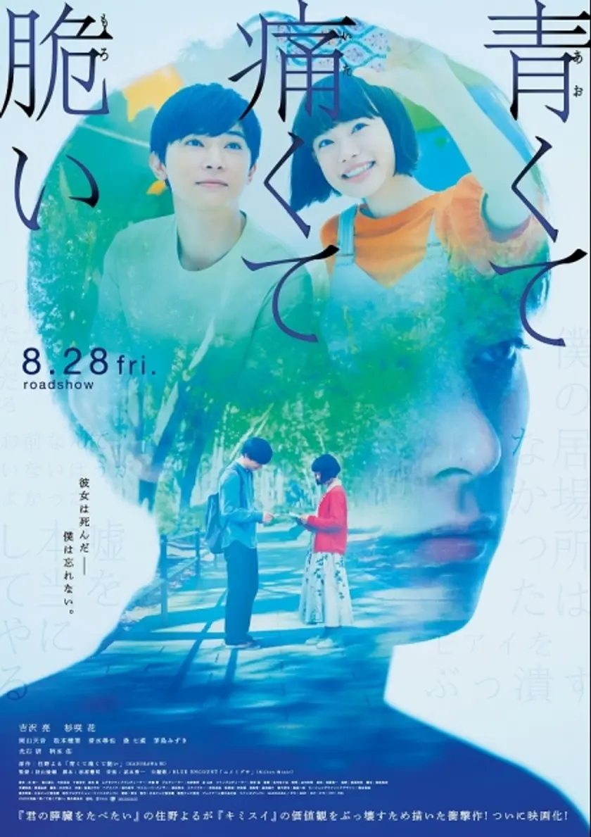 青くて痛くて脆い ポスター