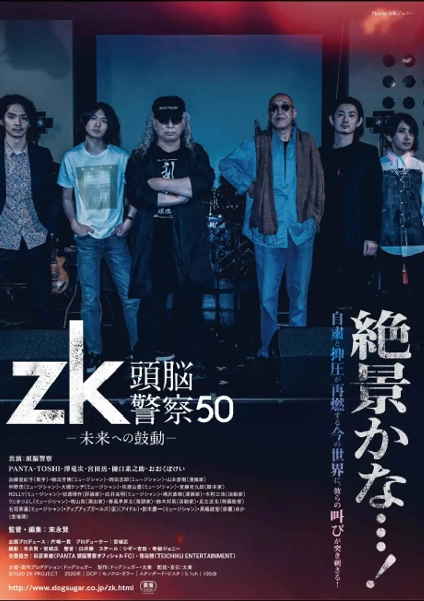 zk／頭脳警察50 未来への鼓動 ポスター