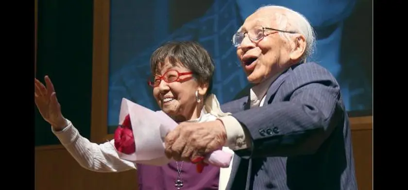 笑う101歳×2 笹本恒子 むのたけじ 場面写真 3