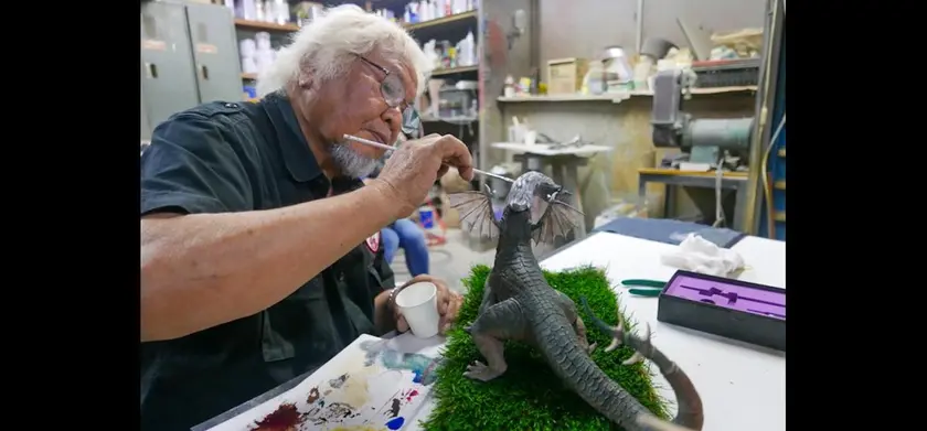 怪獣と老人 場面写真 4