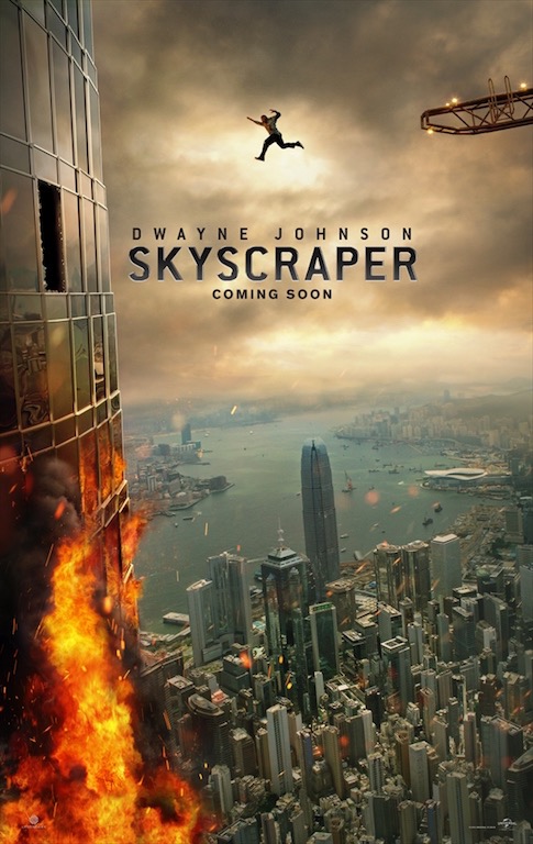 ドウェイン・ジョンソンが1,000ｍ超えの超高層ビルで大暴れ！主演アクションが9月公開、予告解禁