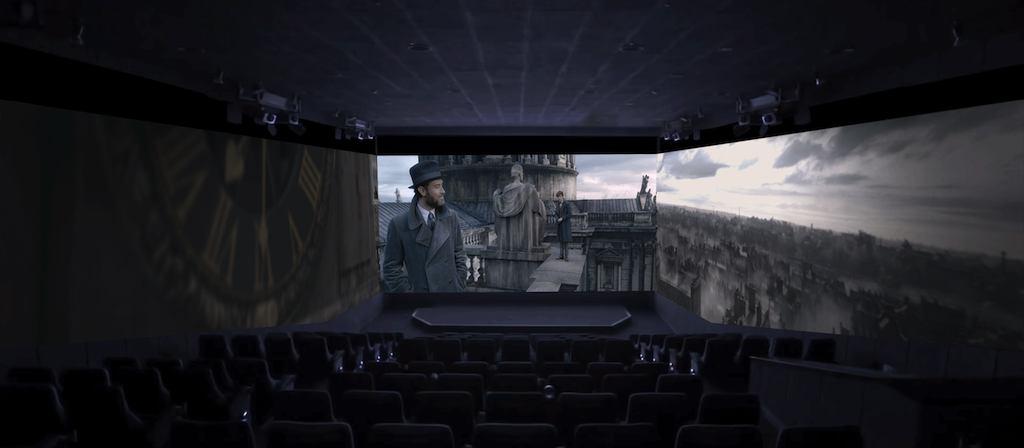 『ファンタビ』ScreenX版上映が決定、魔法ワールドの背景を3面スクリーンで華やかに表現