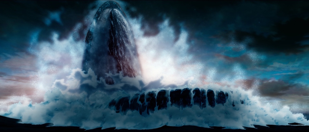 深海から超巨大ザトウクジラが出現！『海獣の子供』米津玄師の新曲「海の幽霊」流れる予告お披露目